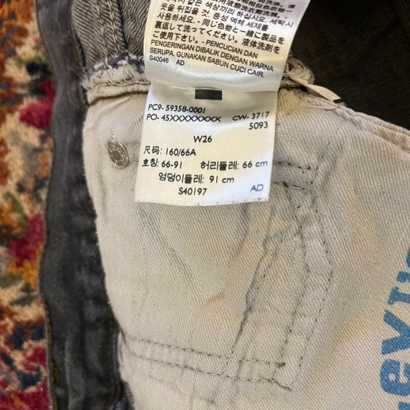 Levi's Authorized Vintage 501 Jeans W26 L30 - Picture 12 of 15